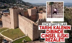 Yine Cinsel İlişki Rezaleti! Bu Defa Tarihi Kalenin Dibini Seçtiler