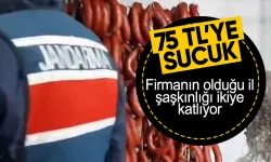 Gıda terörüyle mücadele! Sucuğuyla ünlü Afyonkarahisar'da 75 TL’ye sucuk yapan firmaya baskın