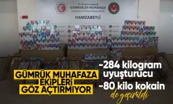 Gümrük Muhafaza ekipleri düzenledikleri operasyonlarla kaçakçılara göz açtırmadı