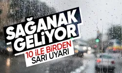 Meteoroloji'den 10 ile şiddetli yağış uyarısı