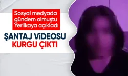 Sosyal medyada tepki çeken şantaj videosu kurgu çıktı: İçişleri Bakanı Ali Yerlikaya açıkladı