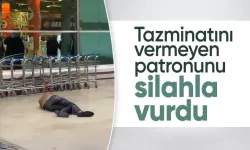 Tazminatını vermeyen patronunu silahla vurdu