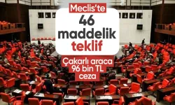 Meclis'te 46 maddelik teklif: Cezalarda büyük artış!