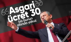 Özgür Özel, CHP'nin asgari ücret teklifini açıkladı: Asgari ücret 30 biz bunun altında yokuz