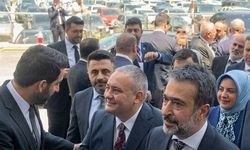 Rasim Arı ve Mesut Özarslan AK Parti Genel Merkezi'nde