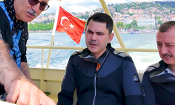 Bakan Kurum İzmit Körfezi'ne daldı: Deniz dibindeki değişimi açıkladı
