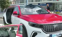 TOGG Limuzin modeline yoğun ilgi… İlk kez Ankara yollarında