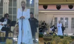 Lider eşleri için verilen yemekte Ajda Pekkan sürprizi