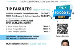 O devlet üniversitesini tercih eden öğrencilere aylık 8 bin liradan 50 bin liraya kadar burs imkanı!