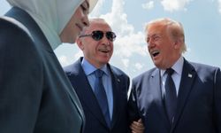 Donald Trump Türkiye'de Cumhurbaşkan Erdoğan Trump'ı karşıladığı anlar... Video Haber