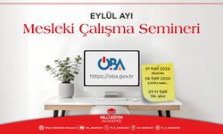 2026-2027 ÖBA Mesleki Çalışma Semineri ile İlgili Yeni Gelişme