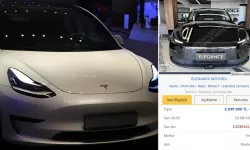 Tesla'yı sıfırından pahalıya ilana koydu: Bakanlık 434 bin lira ceza kesti
