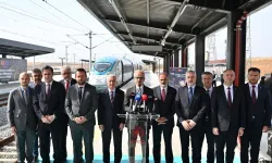 Türkiye'nin Yeni Hızlı Tren Hattı Yarın Hizmete Alınıyor