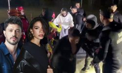 İstanbul'daki sel felaketinde ünlüler mahsur kaldı: Murat Boz ile Demet Özdemir AFAD botlarıyla tahliye edildi