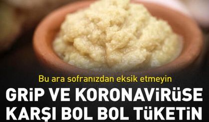 Hem grip hem de koronavirüsten koruyor! Bu ara mutlaka tüketin