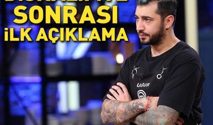 MasterChef'ten diskalifiye edilen Uğur Yılmaz Deniz'den ilk açıklama!