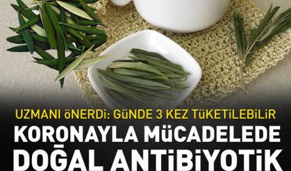 Koronayla mücadelede doğal antibiyotik; Günde 3 kez tüketilebilir