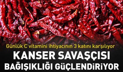 Günlük C vitamini ihtiyacının 3 katını karşılıyor!