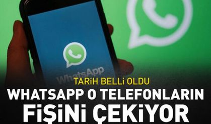 WhatsApp artık bu telefonlarda çalışmayacak! Tarih belli oldu..