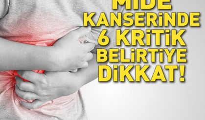 Sinsice ilerliyor... Mide kanserinin 6 kritik belirtisi