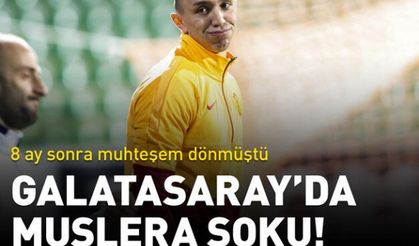 8 Ay sonra muhteşem dönmüştü..Galatasaray'da Muslera şoku!