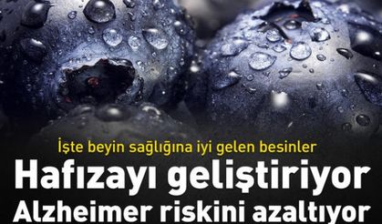 Beyin sağlığı için en önemli besinler! Hepsi hafızayı geliştiriyor..