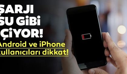 Bu uygulamalar şarjınızı tüketiyor! İşte Android telefonlarda ve iPhone'da hızlı pil tüketen uygulamalar..