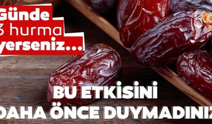 Her gün hurma yerseniz vücuda olan etkisi şaşırtıyor! İnanılmaz faydalı meyve hurmanın faydaları