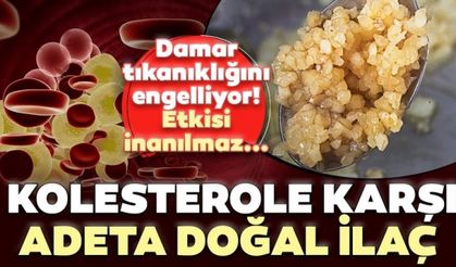 Kolesterole karşı adeta doğal ilaç!