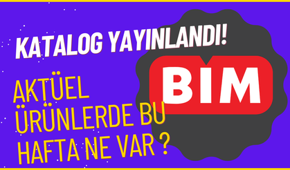 BİM'e muhteşem indirimli ürünler geliyor! Laptop, yazıcı, klavye, televizyon, airfryer...