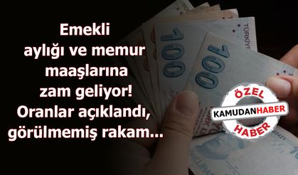 Emekli aylıklarına ve memur maaşlarına çifte zam! Zam oranı açıklandı, işte en düşük emekli ve memur maaşı