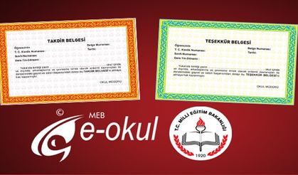 e-Okul takdir,teşekkür hesaplama…