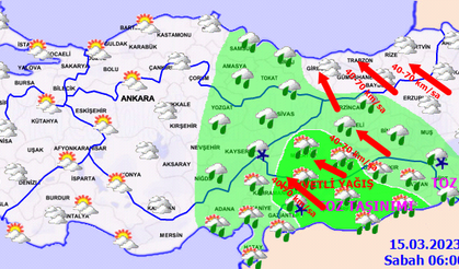 Yarın Hava durumu Nasıl Olacak? 14 Mart Gecesi ve 15 Mart için güncel tahminler!