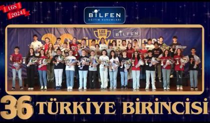 BİLFEN OKULLARINDAN LGS 2024’te “36 TÜRKİYE BİRİNCİSİ”