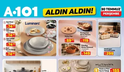 A101 30 Temmuz 2026 Aktüel Ürünler Kataloğu