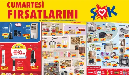 ŞOK 1 Ağustos 2026 Cumartesi Fırsatları Aktüel Ürünler Kataloğu