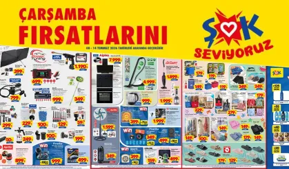 ŞOK Çarşamba Fırsatları 8 Temmuz 2026 Aktüel Ürünler Kataloğu