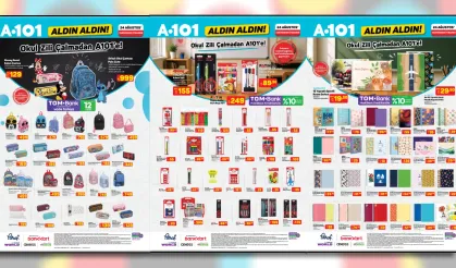 A101 24 Ağustos 2026 Aktüel Kırtasiye Kataloğu: A101 Kırtasiye Ürünleri 2026