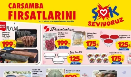 ŞOK 5 Ağustos 2026 Çarşamba Fırsatları Aktüel Ürünler Kataloğu