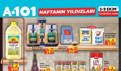 A101 1 Alana 1 Bedava 3 Ekim 2026 Cumartesi Aktüel Ürünler Kataloğu Yayımda!