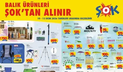 ŞOK 10 Ekim 2026 Cumartesi Fırsatları Aktüel Ürünler Kataloğu