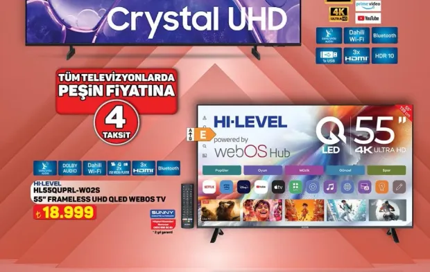 A101'de bugüne özel peşin fiyatına 6 taksit! A101 9 Temmuz Aktüel Ürünler