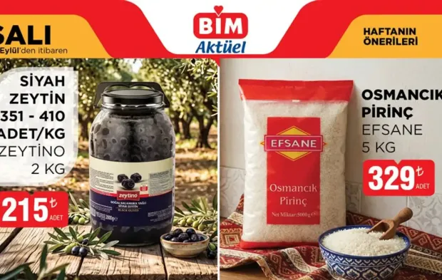 BİM 1 Eylül 2026 Salı Aktüel Ürünler Kataloğu Yayımda! Salıdan İtibaren...