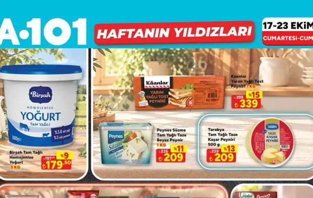 A101 17 Ekim Cumartesi 2026 Cumartesi Aktüel Ürünler Kataloğu Yayımda!