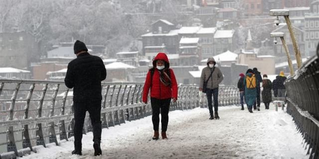 İstanbul'da yeni soğuk hava dalgası: Kar gelebilir