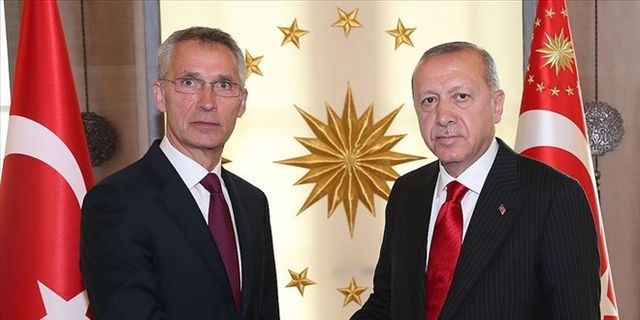 Cumhurbaşkanı Erdoğan, Stoltenberg ile telefonda görüştü