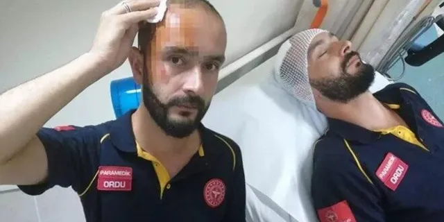 Hasta, sağlık personeline saldırdı! Perde demiriyle yaraladı