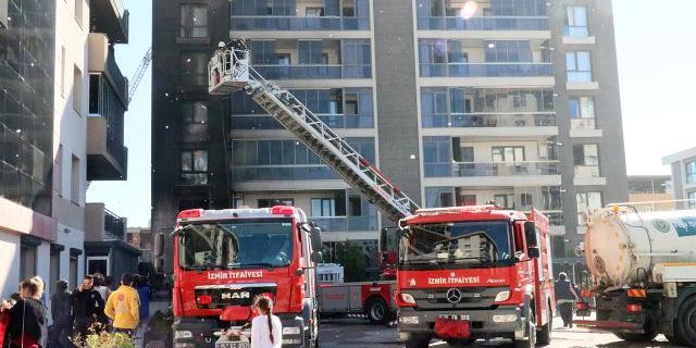 İzmir'de Öğrenci Yurdunda Yangın