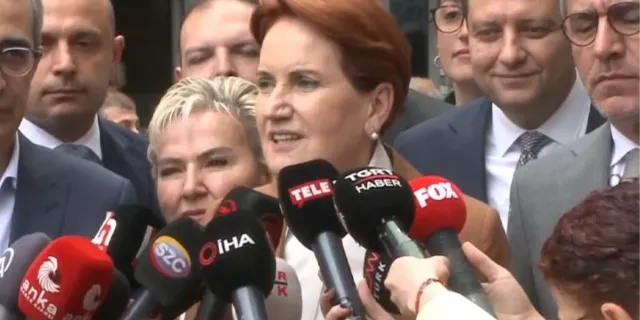 İYİ Parti lideri Meral Akşener oyunu kullandı