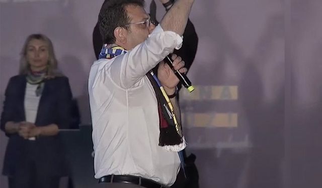 Millet İttifakı'nın Ankara mitinginde Ekrem İmamoğlu da çelik yelek giydi